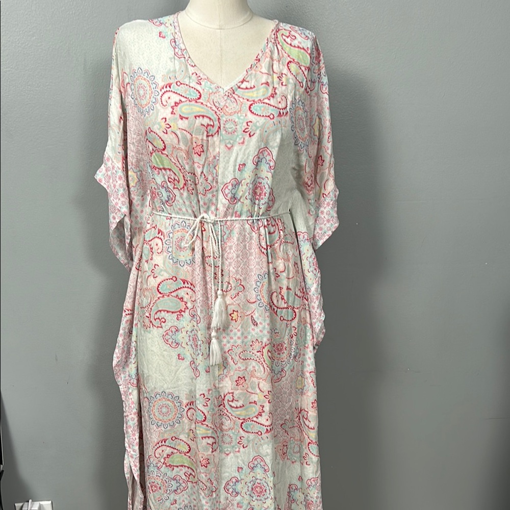 Splash and Lounge Beach Dress kaftan belted size US 6